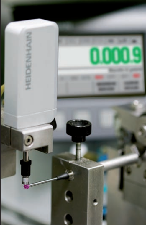 Heidenhain Length Gauges and Digital Readouts in Manufacturing