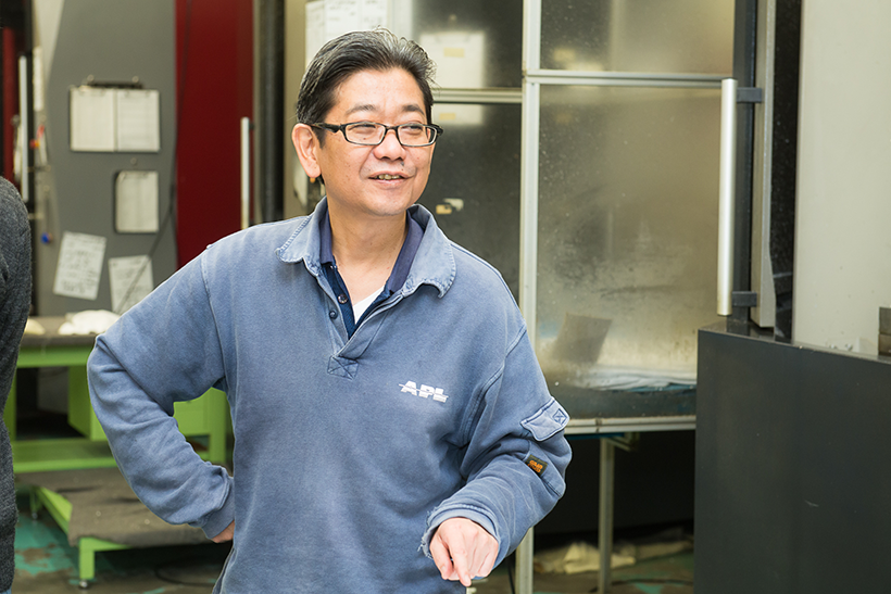 Yukihiro Ozawa, Manager, Odasakae Plant, Business Division No. 2, Aoi Seiki Co., Ltd.