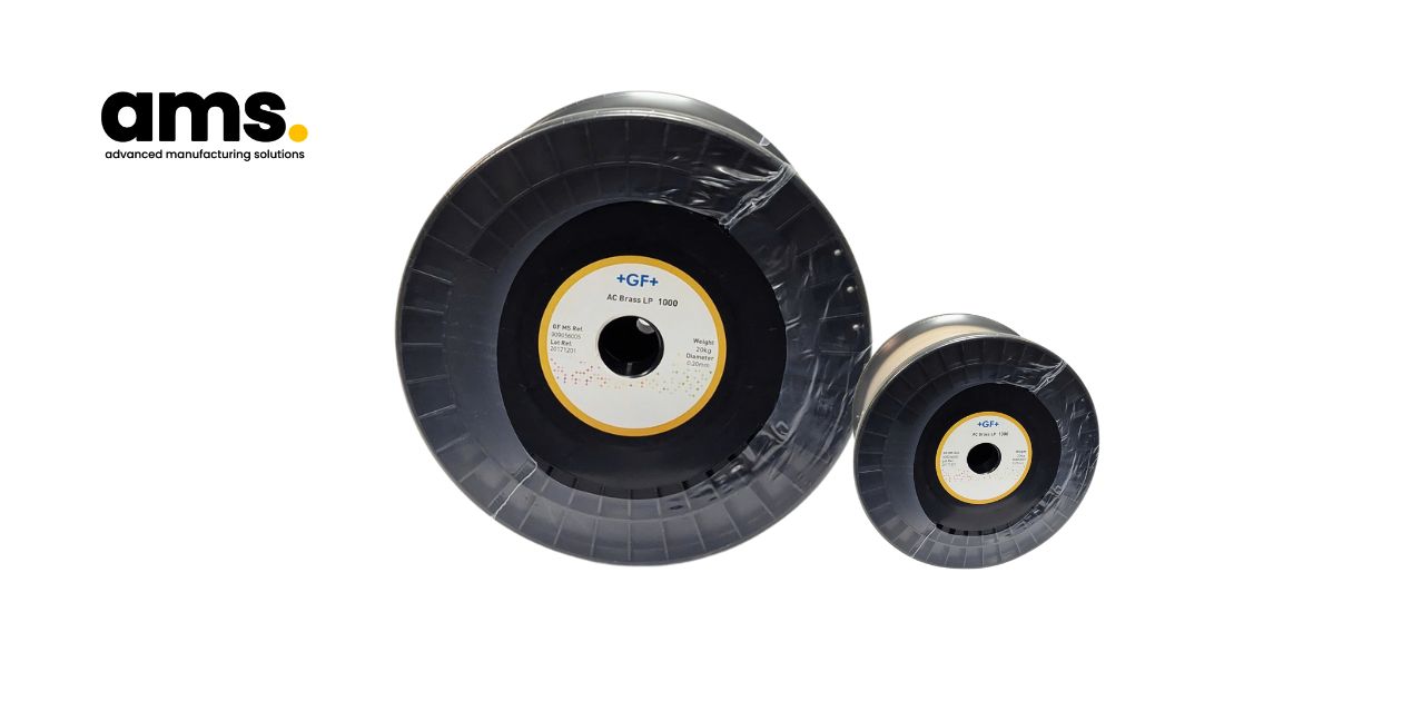 Dây đồng thau, AC Brass LP 1000 - 0.25 - 5kg/cuộn hoặc 1 cuộn 5kg; AC Brass LP 1000 - 0.2 - 2 cuộn 5 kg; AC Brass 900 - 0.25 - 1 cuộn 8kg; AC Brass 900 - 0.25 - cuộn 16kg; EDM