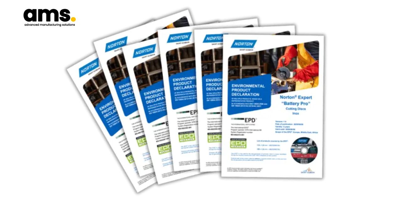 AMS phân phối sản phẩm mài mòn có chứng nhận EPD công bố đầu tiên trên thế giới