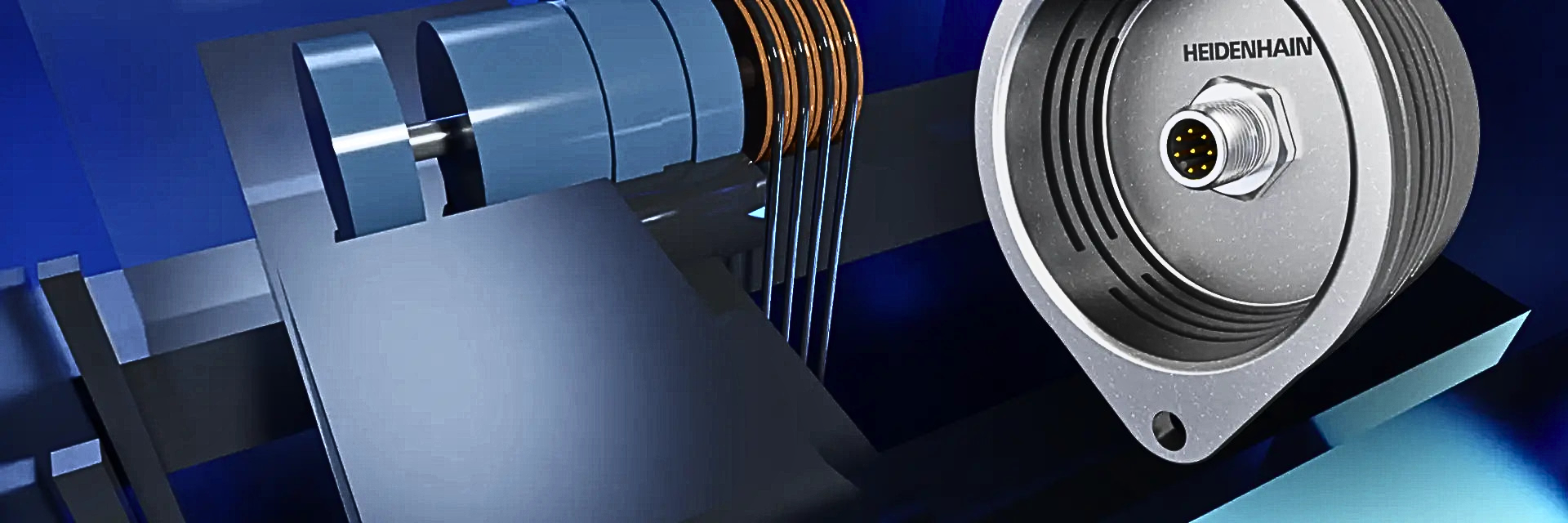 Cận cảnh HEIDENHAIN encoder 1387