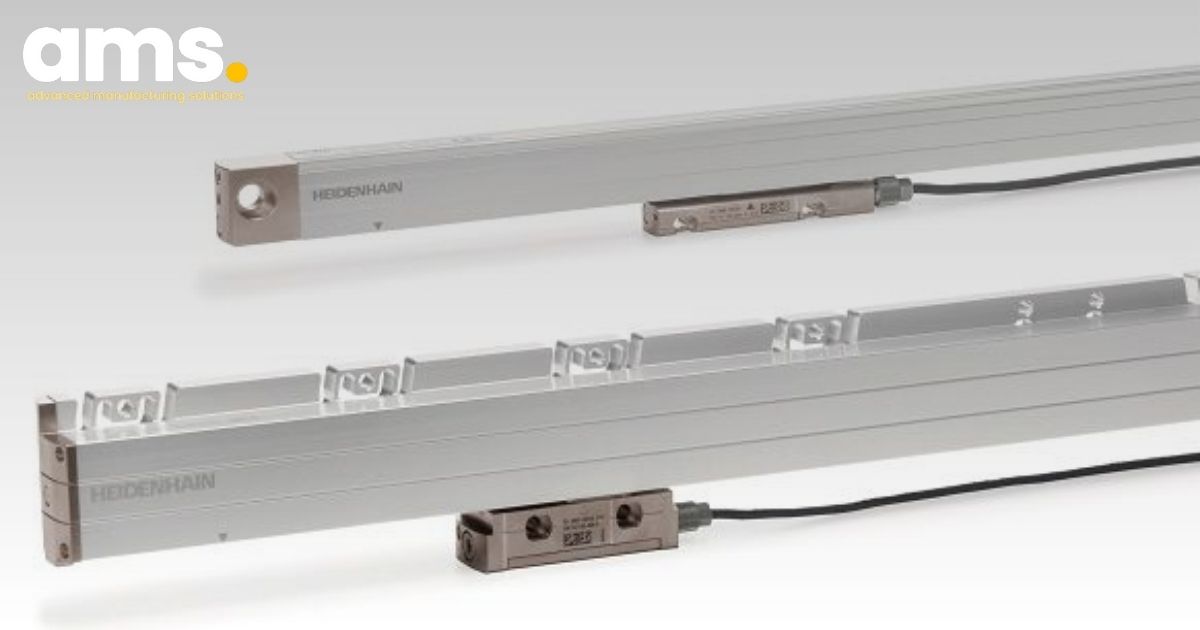 Encoder tuyến tính HEIDENHAIN với giá trị vị trí tuyệt đối an toàn