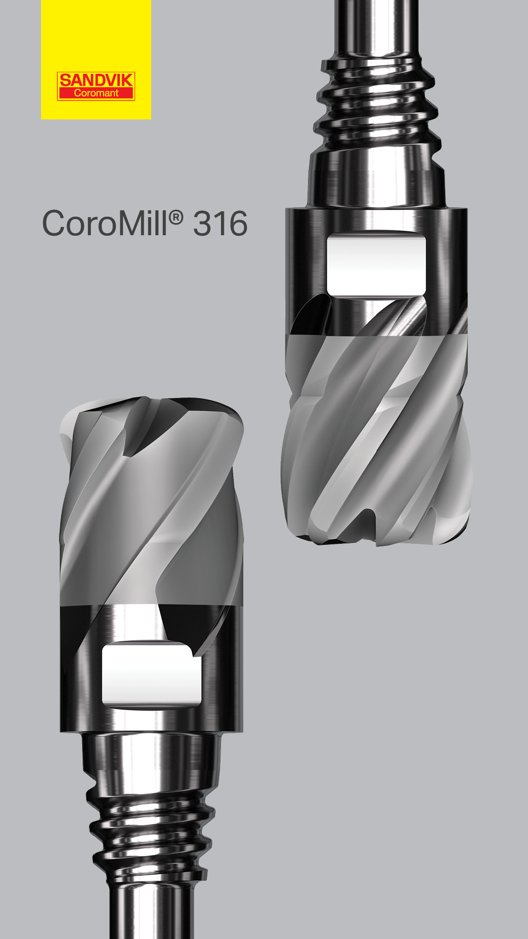 Dao phay ngón Sandvik Coromant Coromill 316