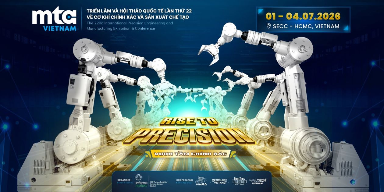 AMS hân hạnh đồng hành cùng Heidenhain trở lại với MTA 2026 - Triển lãm và hội thảo quốc tế lần thứ 22 về Cơ khí Chính xác & Sản xuất Chế tạo tại Việt Nam