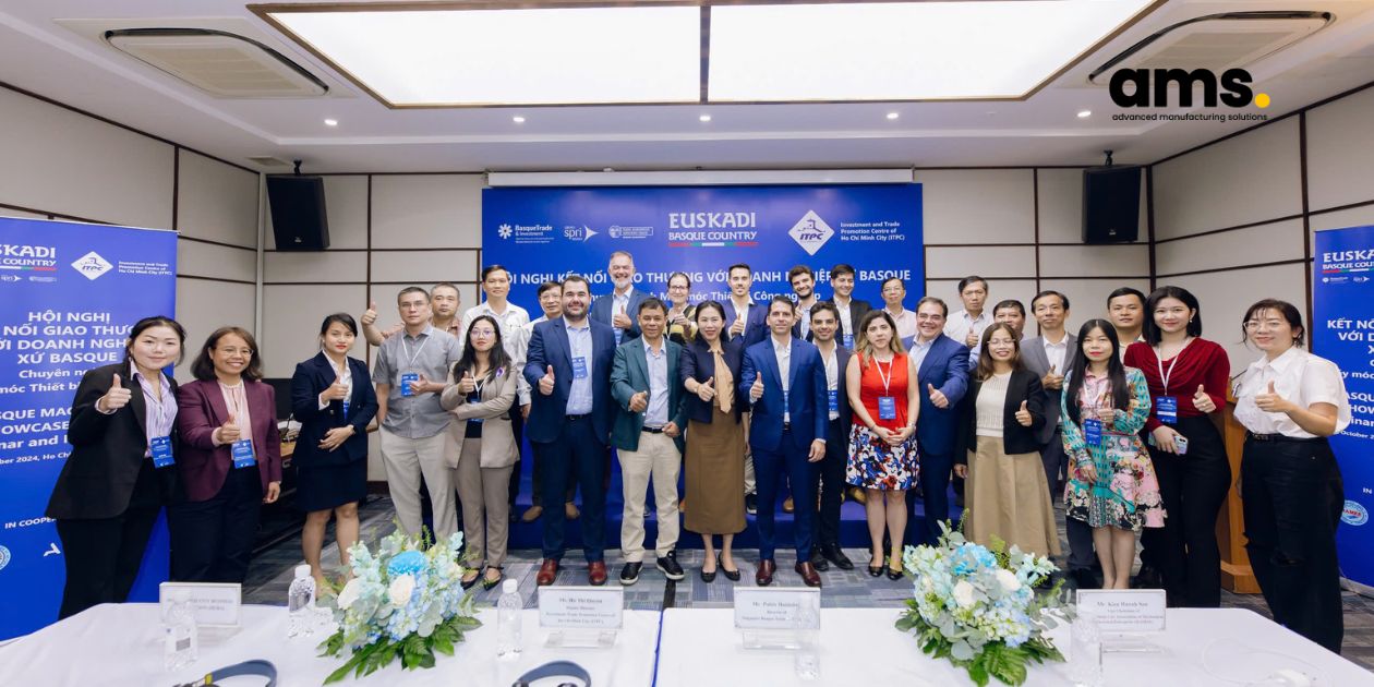 máy móc thiết bị công nghiệp, Hội nghị kết nối, AMS hợp tác