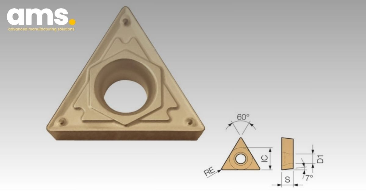 Mảnh dao tiện bắt vít