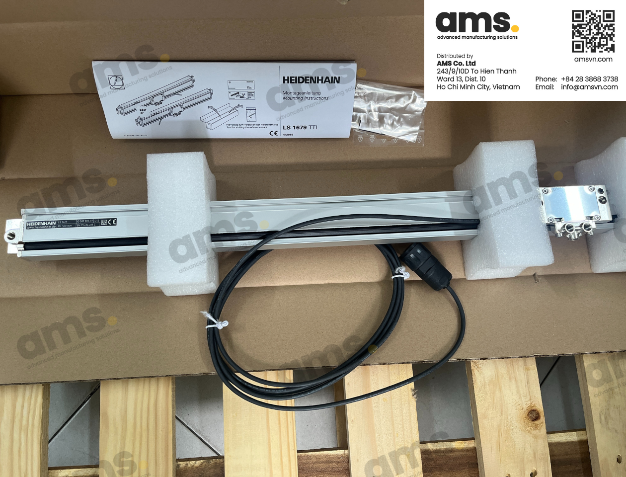 Bộ mã hoá tuyến tính kín dạng tương đối - LS 1679 - ID 589220-87 Bộ mã hoá tuyến tính kín dạng tương đối - LS 1679 - ID 589220-87