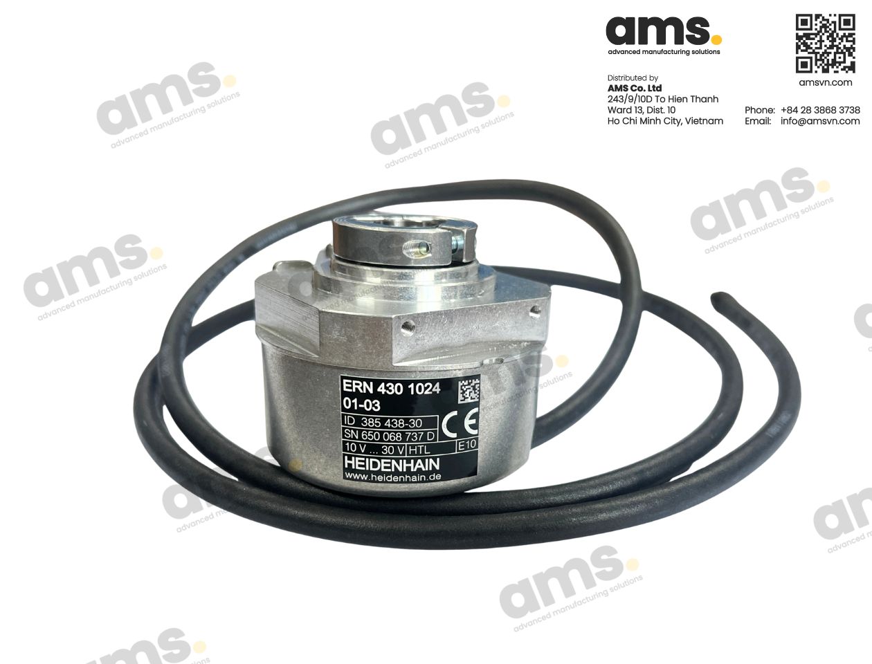 Bộ mã hóa vòng quay dạng tương đối có ổ trục tích hợp - ERN 430 - ID 385438-30 Bộ mã hóa vòng quay dạng tương đối có ổ trục tích hợp - ERN 430 - ID 385438-30