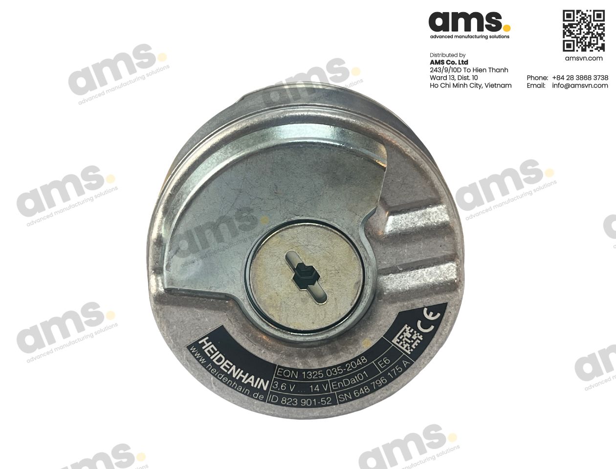 Bộ mã hóa vòng quay có tích hợp ổ bi - EQN 1325 - ID 823901-52