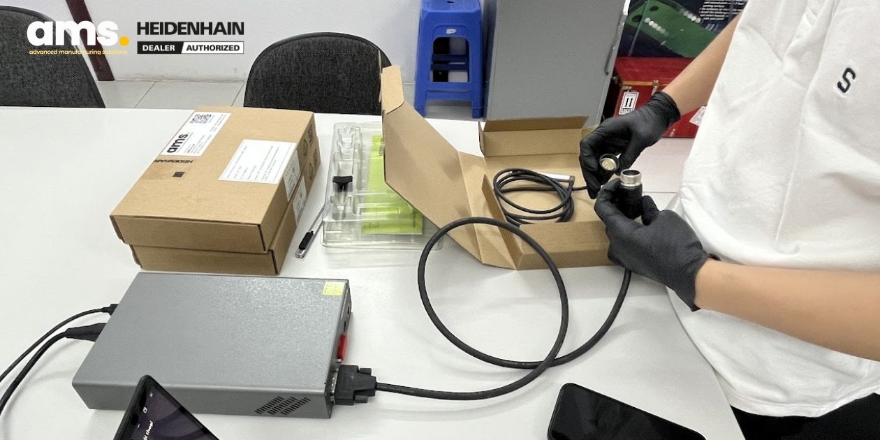 AMS - Technical Support Center with engineers trained by Heidenhain