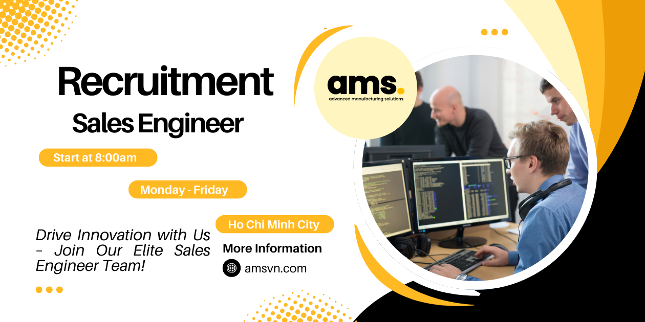 AMS is recruiting for the sales engineer position