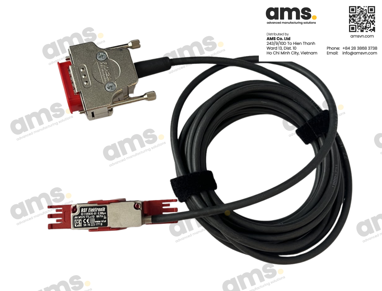 Hàng Chính Hãng - Đầu đọc cho bộ mã hoá tuyến tính dạng tương đối - AK MS 15 - ID 1185835-01