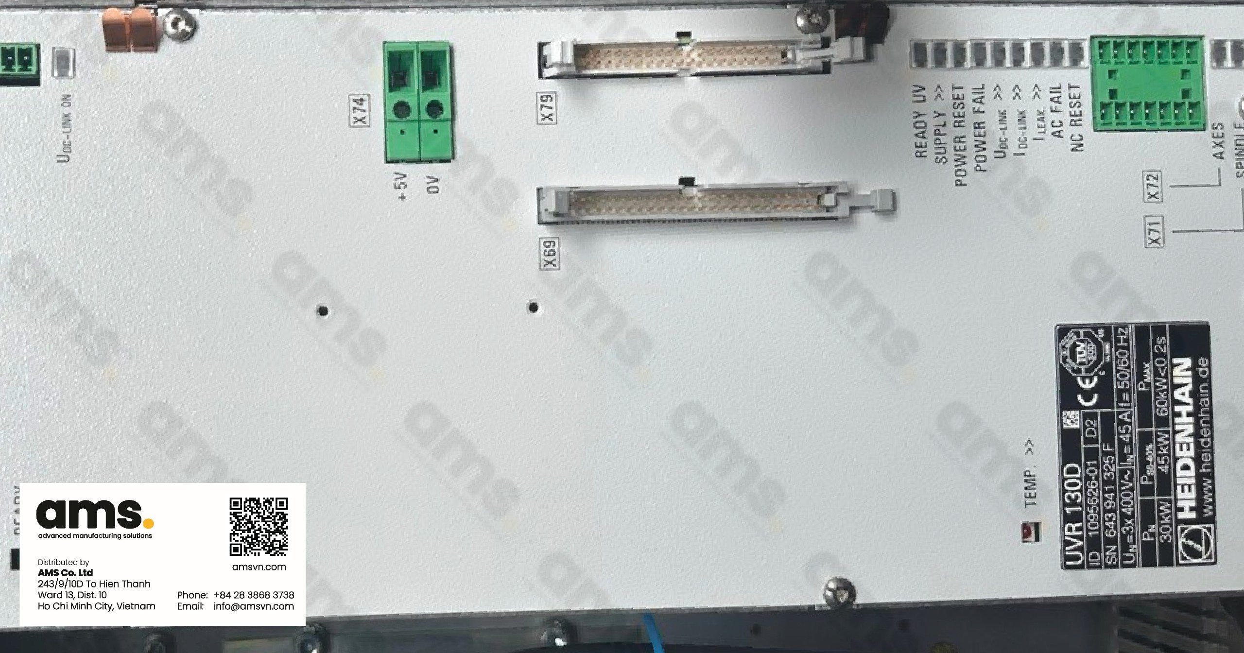 Bộ nghịch lưu UVR 130D dùng cho máy CNC - ID 1095626-01